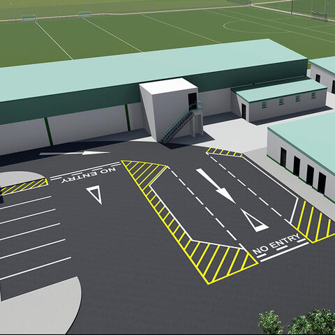 New Terrace & Clubhouse